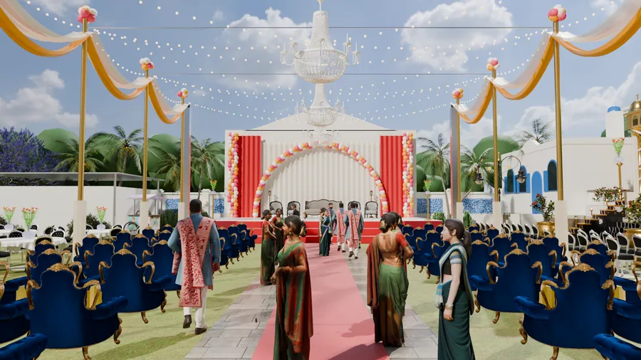 The main stage